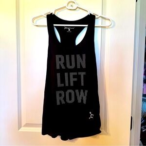 Orangetheory OTF Run Lift Row Racerback Tank Top